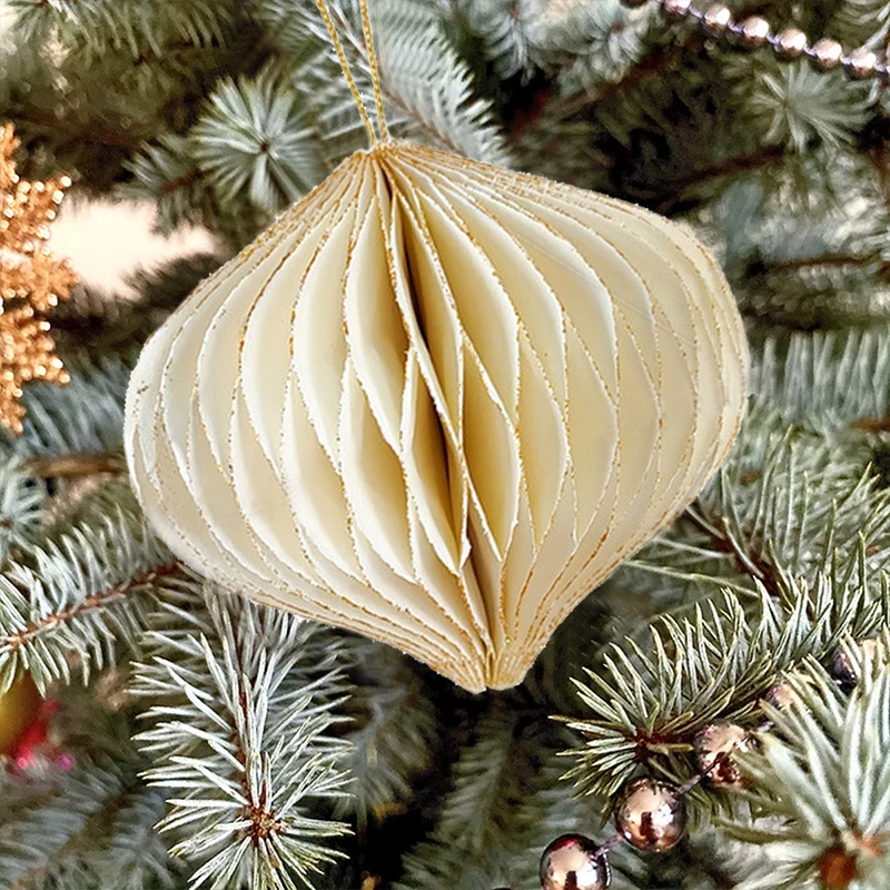 Honeycomb Holiday Ornaments - 6-teiliges Set