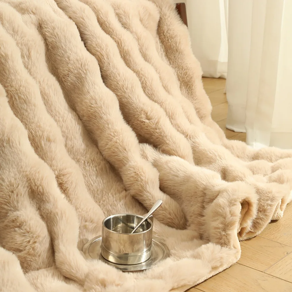 Cozy Luxe Faux-Fur Blanket