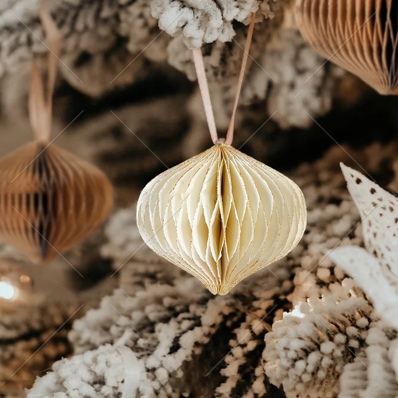 Honeycomb Holiday Ornaments - 6-teiliges Set